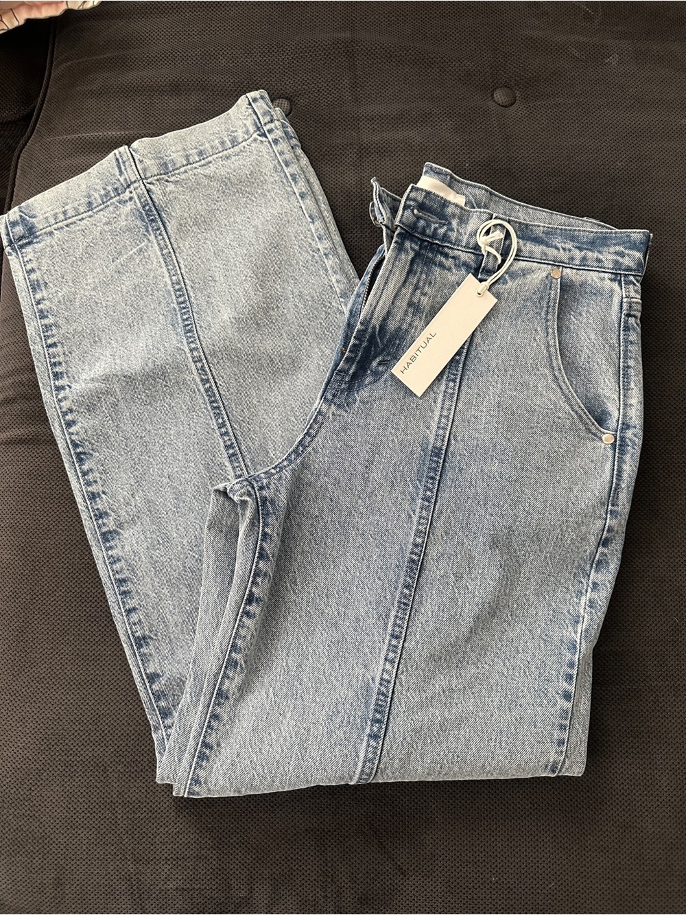 NWT: Habitual Light Blue High Rise Wide Leg Women’s Jeans Size 6/28
